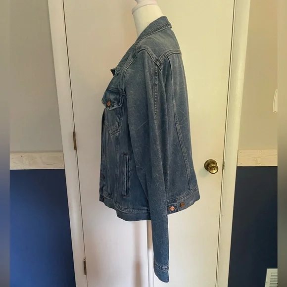NWOT J. Crew Jean denim jacket sz XL - Picture 2 of 8